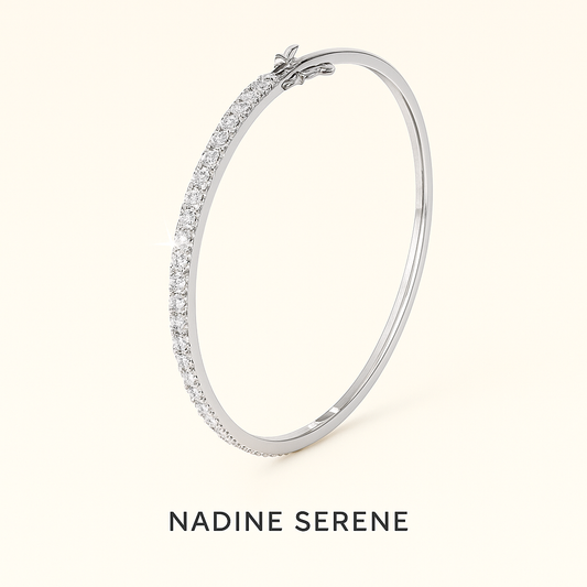 Lumière Moissanite Bangle