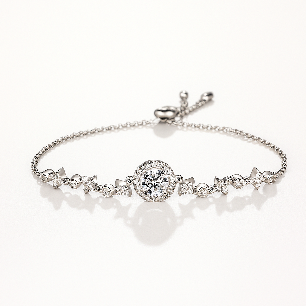 Helios Moissanite Bracelet