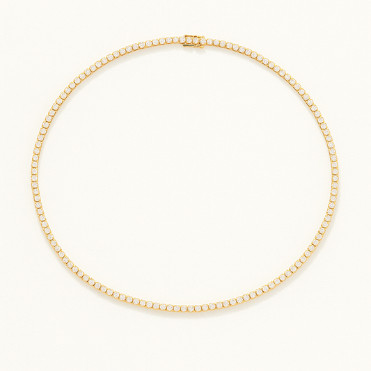 Navagio 2mm Tennis Necklace