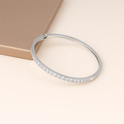Lumière Moissanite Bangle