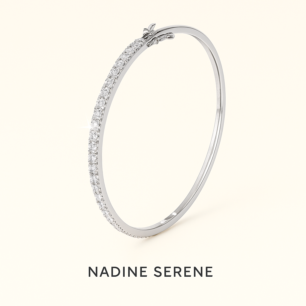 Lumière Moissanite Bangle