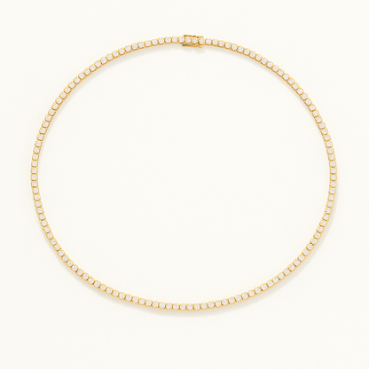 Navagio 2mm Tennis Necklace