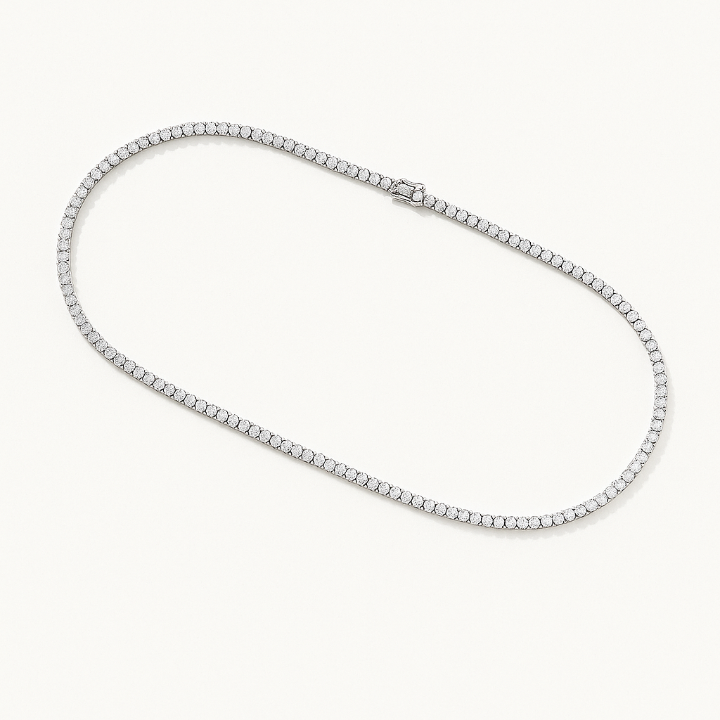 Navagio 2mm Tennis Necklace