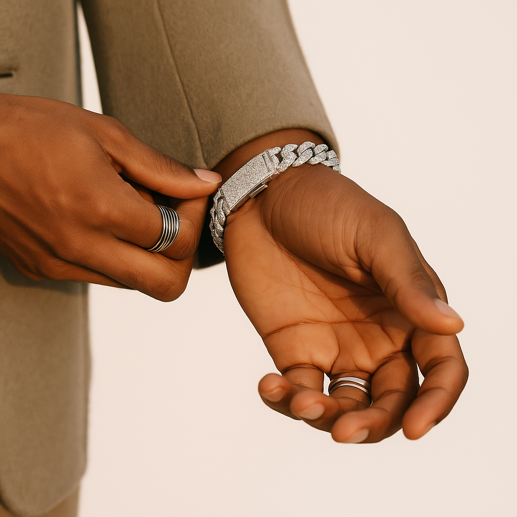 Ammoudi 8mm Moissanite Bracelet