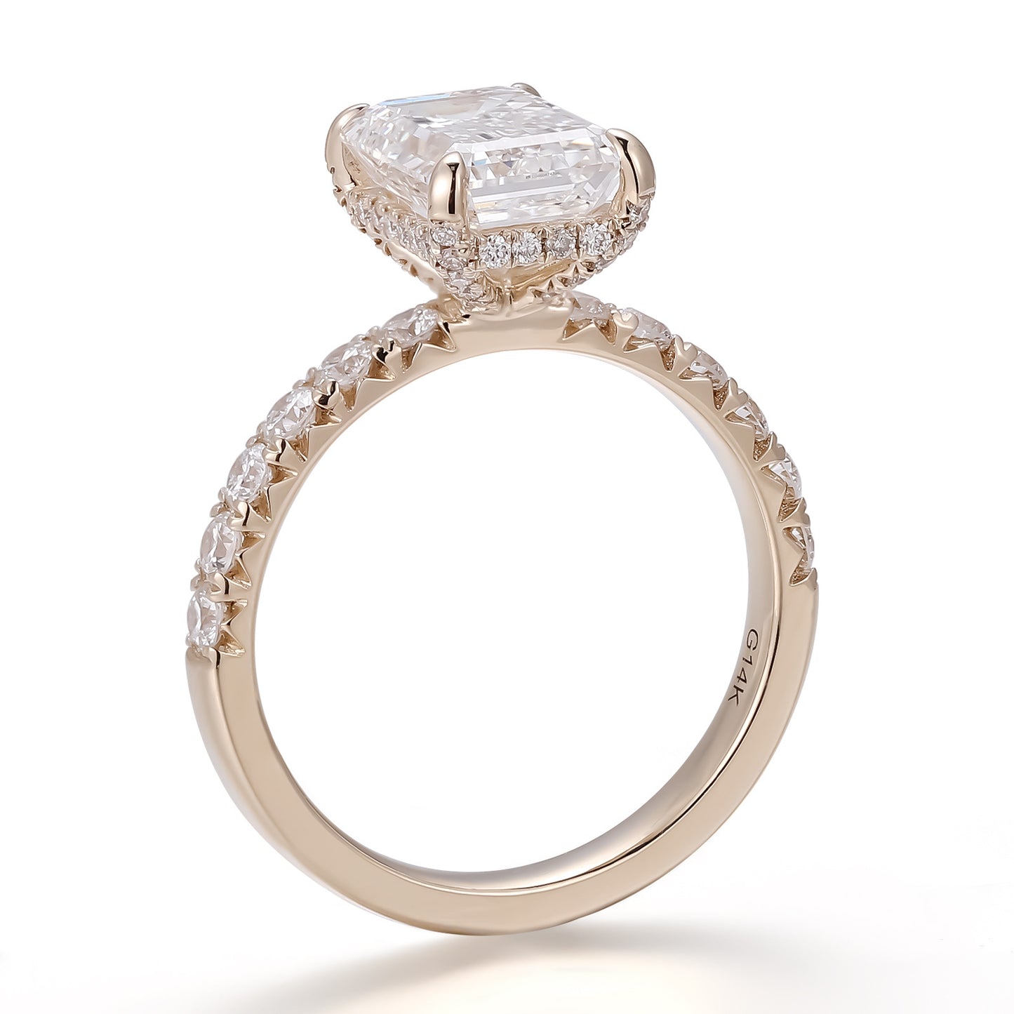 The Aphrodite 3-Carat Lab-Grown Diamond Engagement Ring