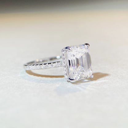 The Brooklyn Bridge Moissanite Ring