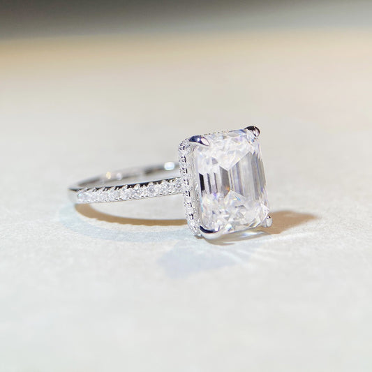 The Brooklyn Bridge Moissanite Ring
