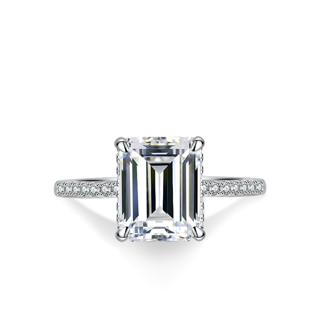 The Brooklyn Bridge Moissanite Ring