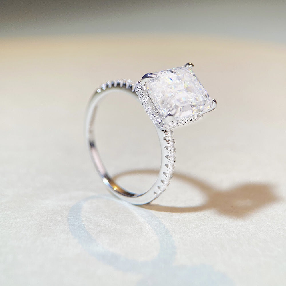 The Brooklyn Bridge Moissanite Ring