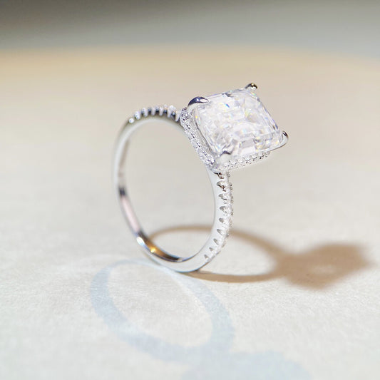The Brooklyn Bridge Moissanite Ring