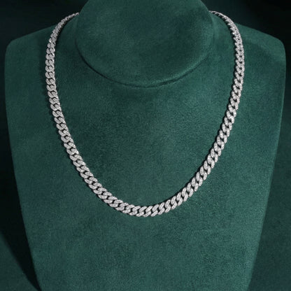 Kratos - 8mm VVS Iced Out Cuban Chain