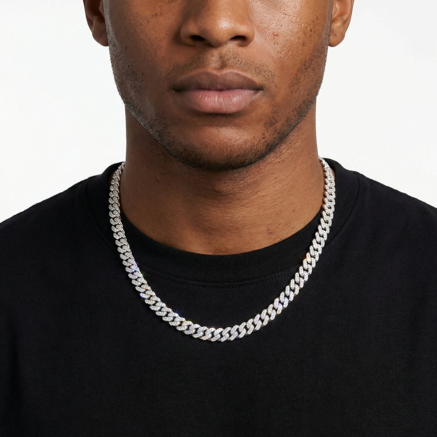 Kratos - 8mm VVS Iced Out Cuban Chain