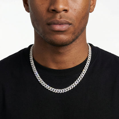 Kratos - 8mm VVS Iced Out Cuban Chain