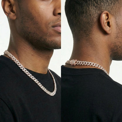 Kratos - 8mm VVS Iced Out Cuban Chain