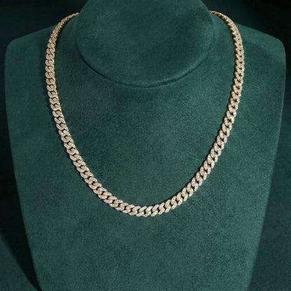 Kratos - 8mm VVS Iced Out Cuban Chain